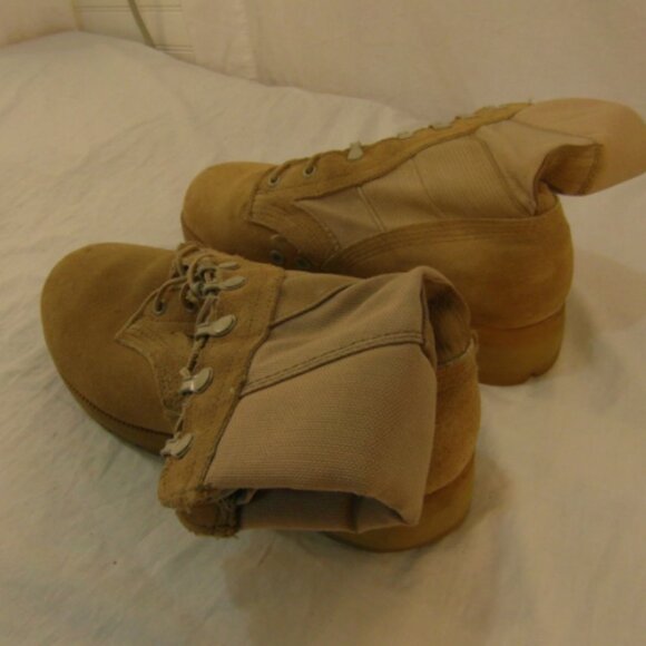 ALTAMA HOT WEATHER DESERT TAN sz8XW COMBAT MILITARY VIBRAM SOLES BOOTS NM 00217 main image 4